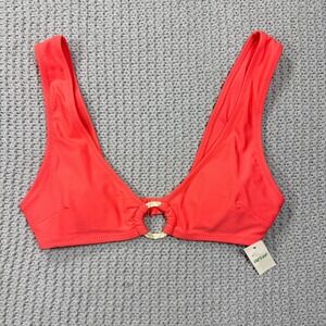 Aerie Coral Bikini Top